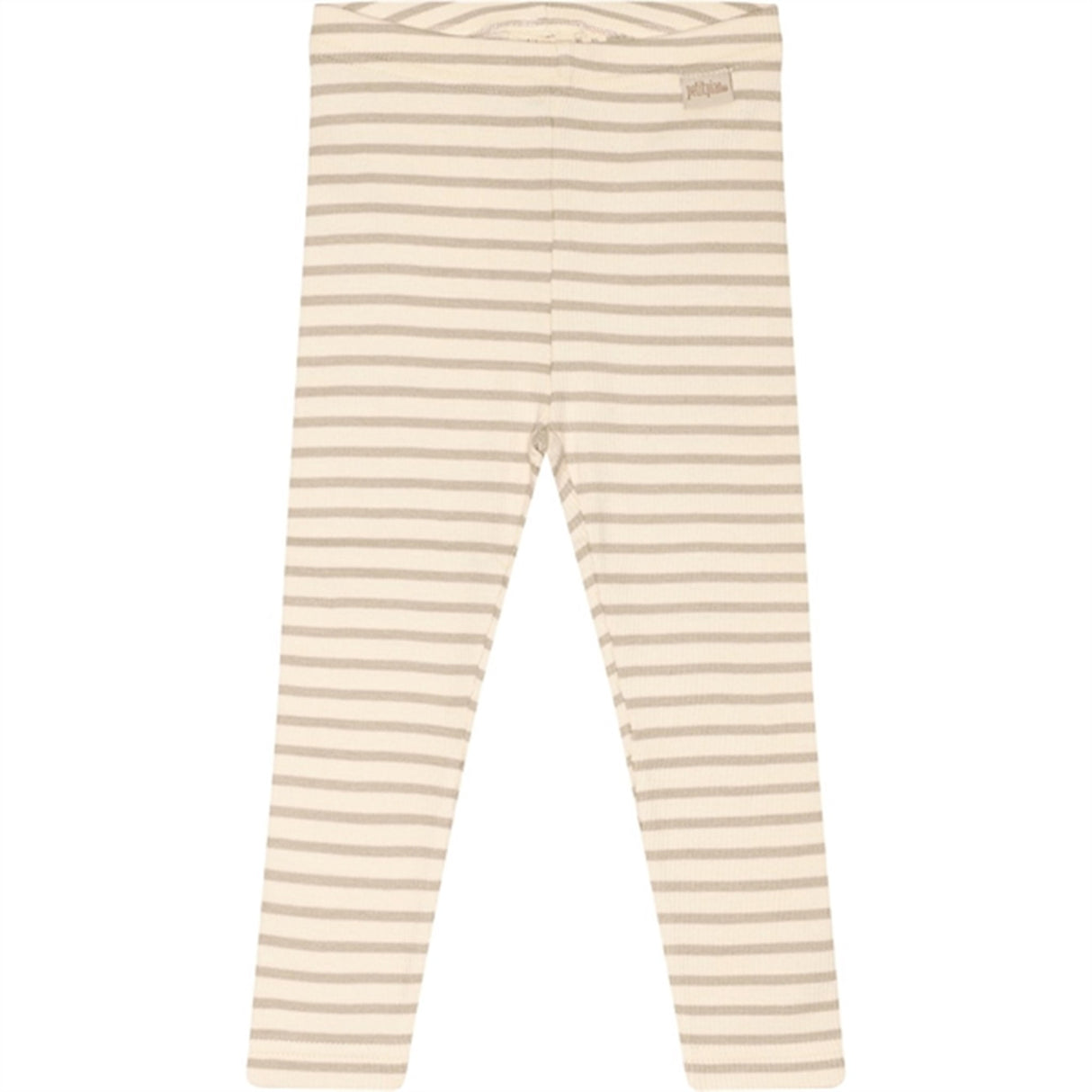 Petit Piao® Simply Taupe Leggings Modal Striped