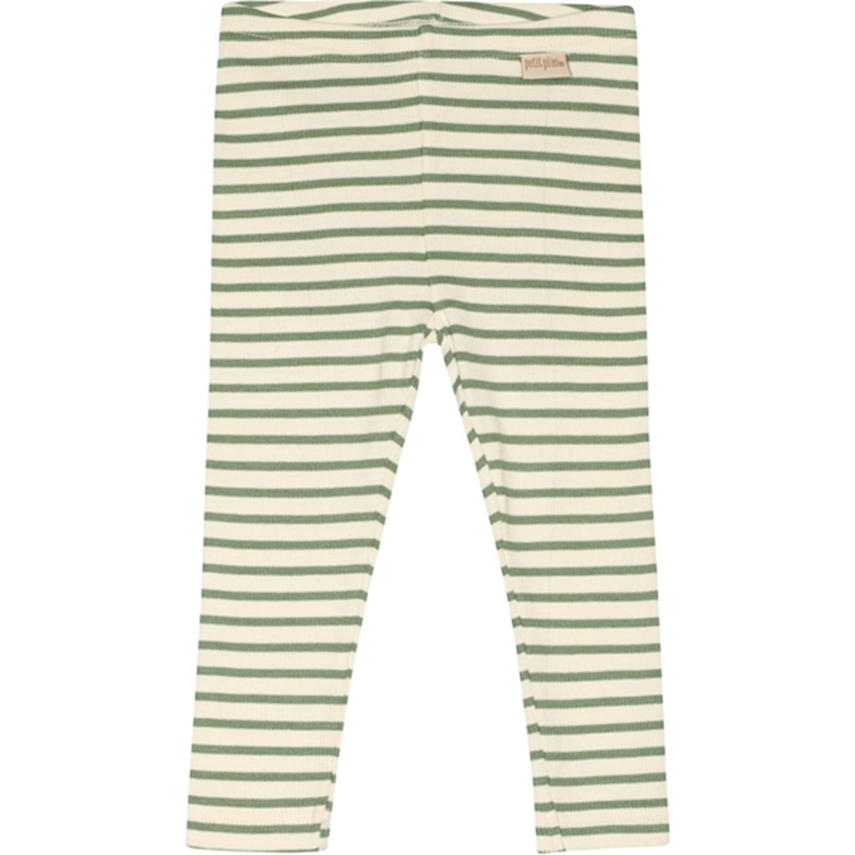 Petit Piao Spring Green/Offwhite Modal Leggings