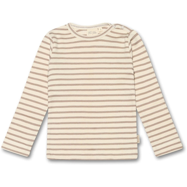 Petit Piao® Simply Taupe Bluse Modal Striped