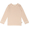 Petit Piao® Cafè Rose/Off White Bluse Modal Striped