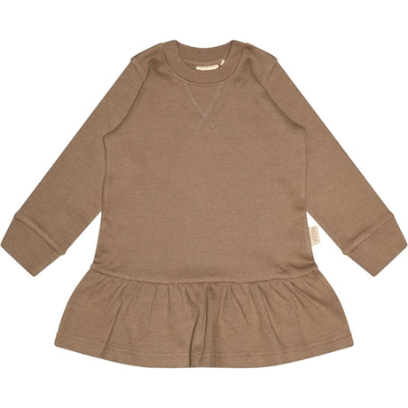 Petit Piao® Walnut Sweat Kjole Waffle