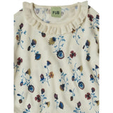 FUB Ecru/Flower Printed Kjole 2