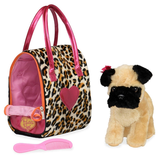 Pucci Pups Hund I Taske Leopard