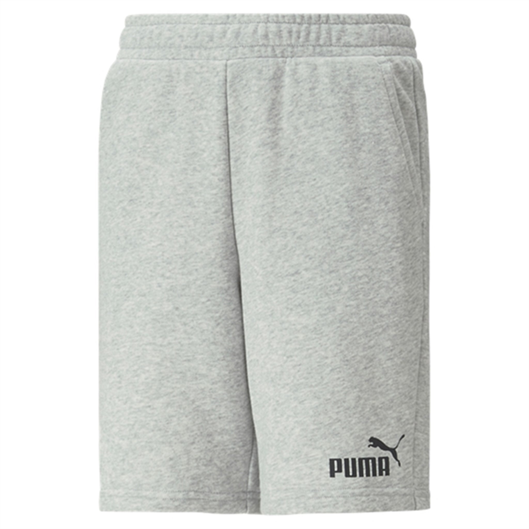 Puma ESS Sweat Shorts Light Gray Heather