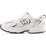 New Balance 530 Kids Bungee Lace Sneakers White