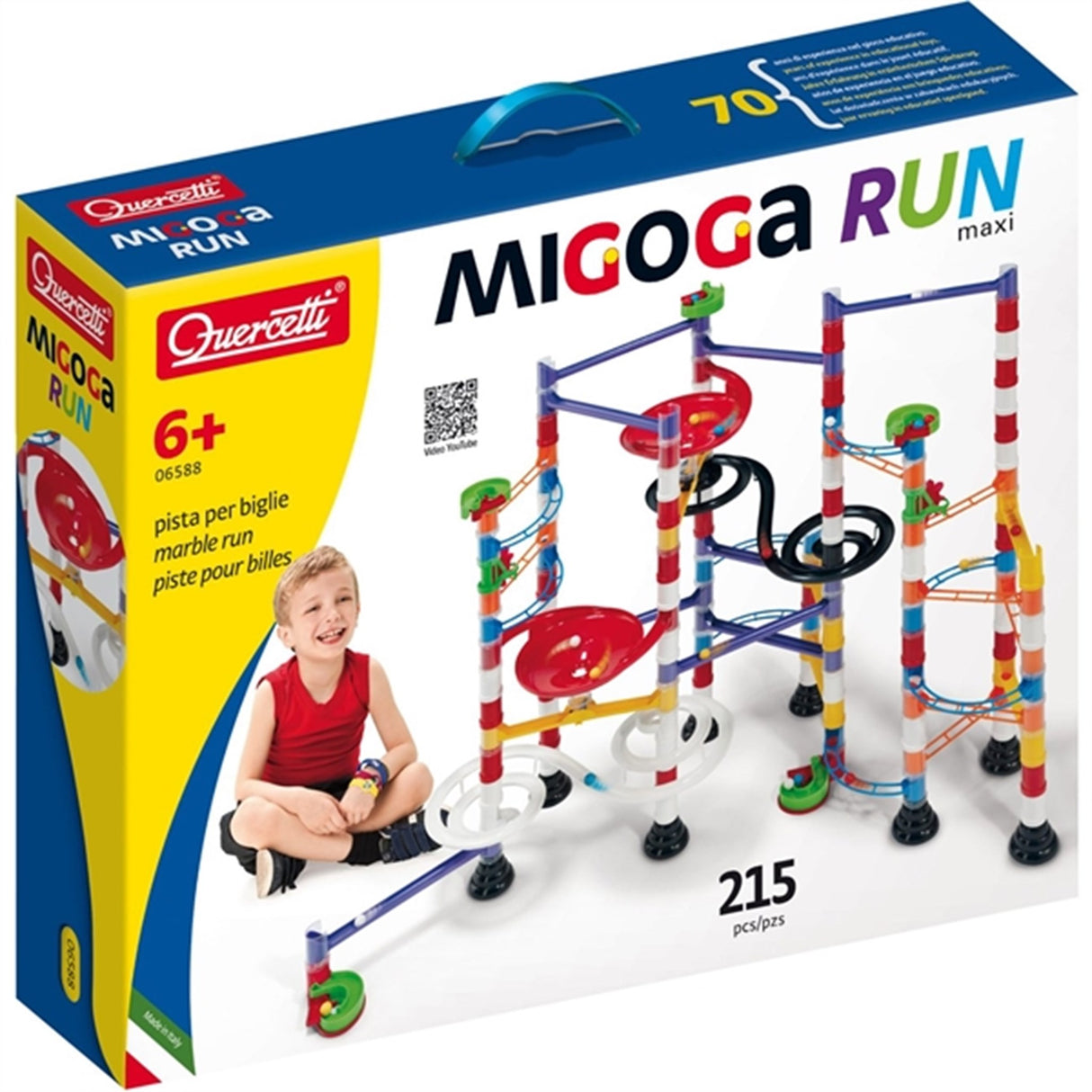 Quercetti Migoga Run Maxi kuglebane (215 dele)