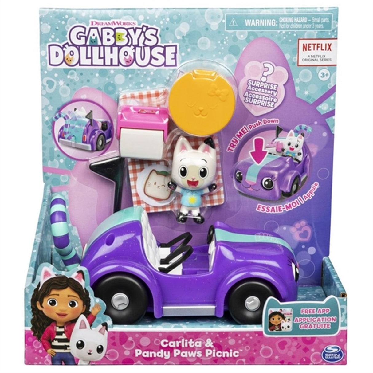 Gabby's Dollhouse - Racerkat og Pandy Pote Picnic