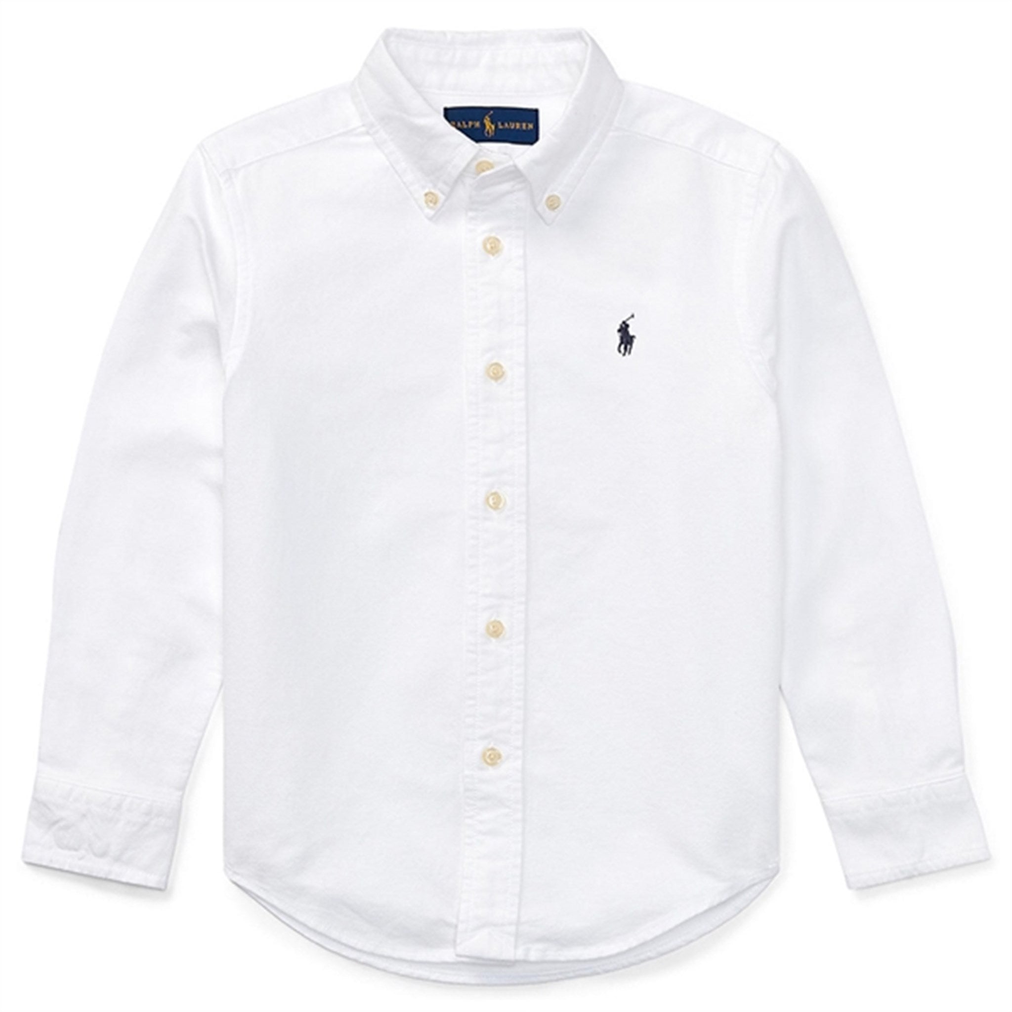 Ralph Lauren Baby Boy Long Sleeved Shirt White