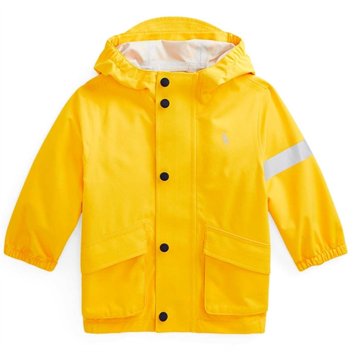 Ralph Lauren Baby Boy Dobby Rain Jacket Yellow