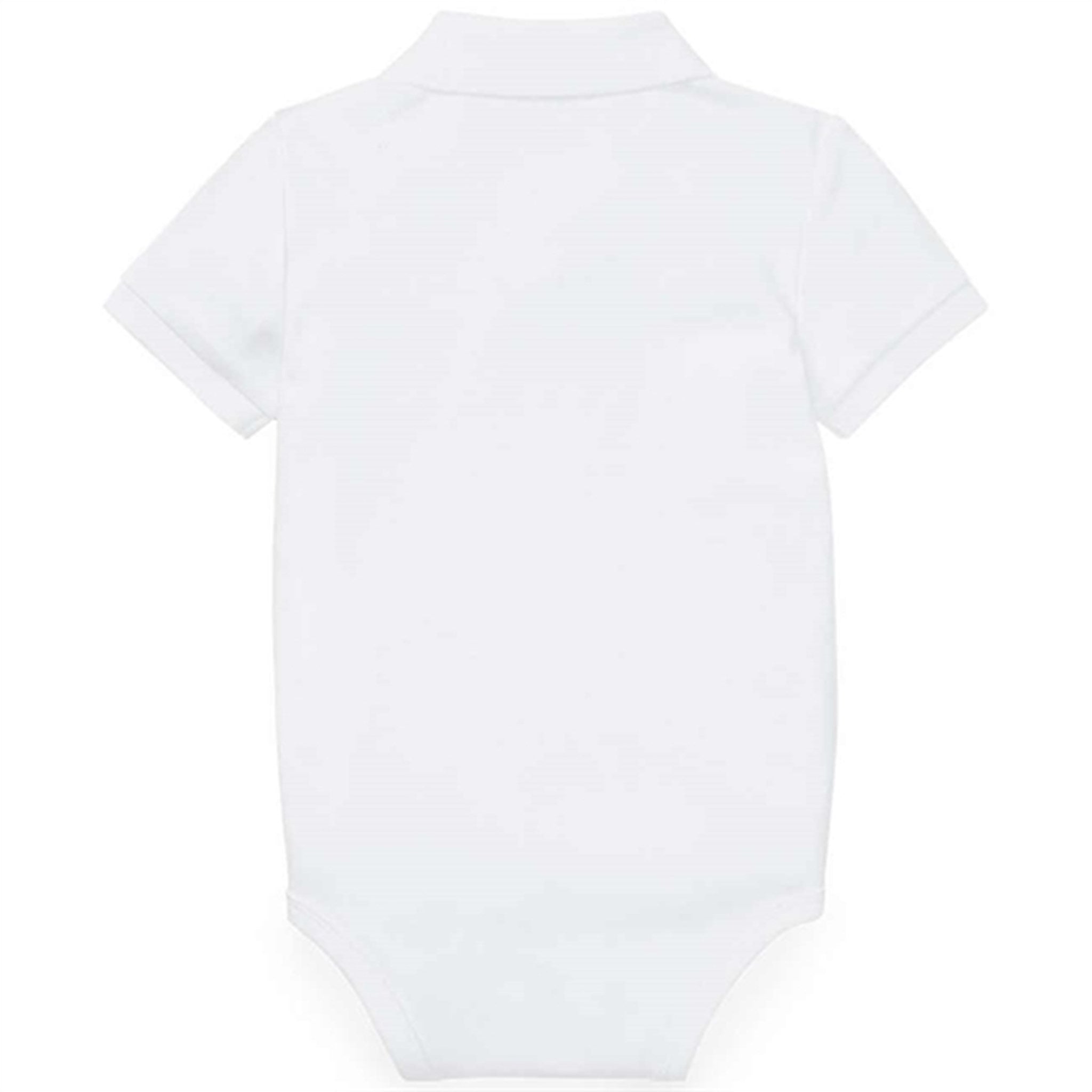 Ralph Lauren Baby Boy Short Sleeved Polo Body White 2