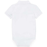 Ralph Lauren Baby Boy Short Sleeved Polo Body White