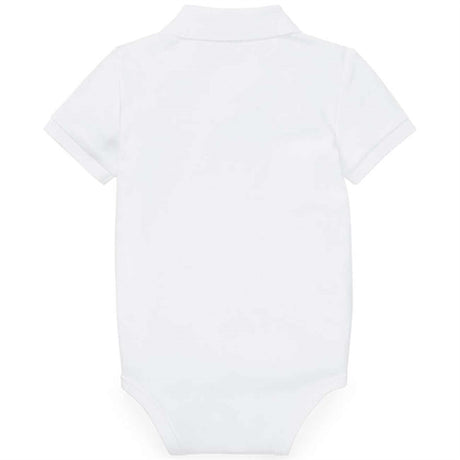 Ralph Lauren Baby Boy Short Sleeved Polo Body White