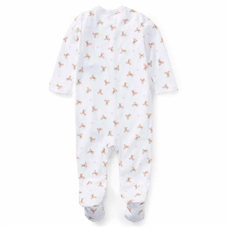 Ralph Lauren Baby Girl Coverall Bear White