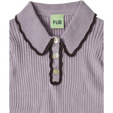 FUB Heather Rib Polo T-shirt 3