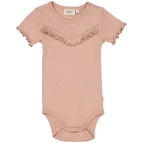 Wheat Rose Dawn Ruffle Rib Body