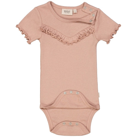 Wheat Rose Dawn Ruffle Rib Body 2