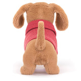 Jellycat Sweater Gravhund Pink 14 cm