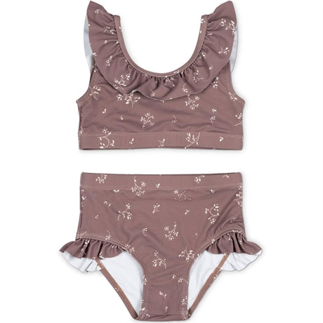 That's Mine Secret Garden Cocoa Print Solana Bikini