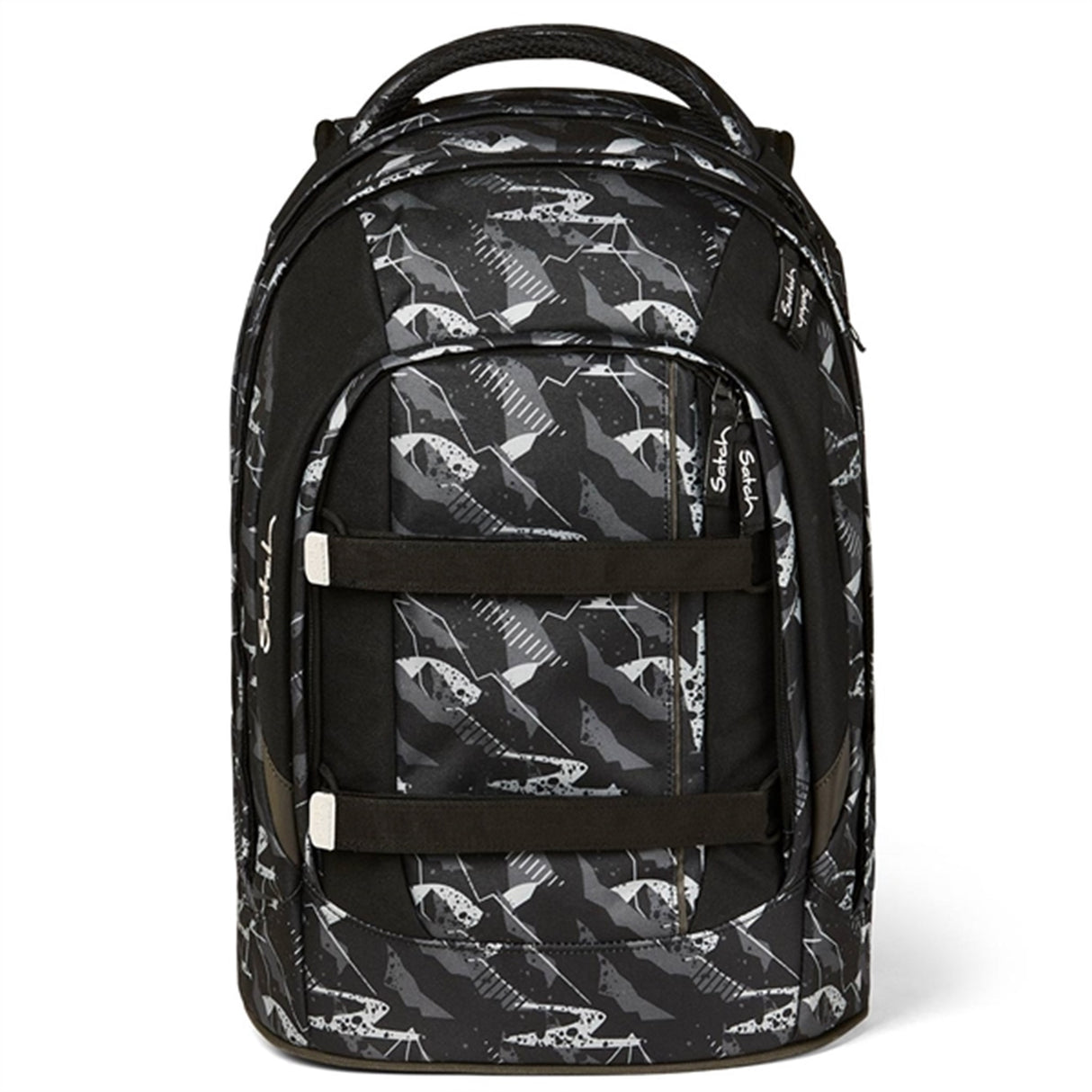 Satch Pack Skoletaske Mountain Grid