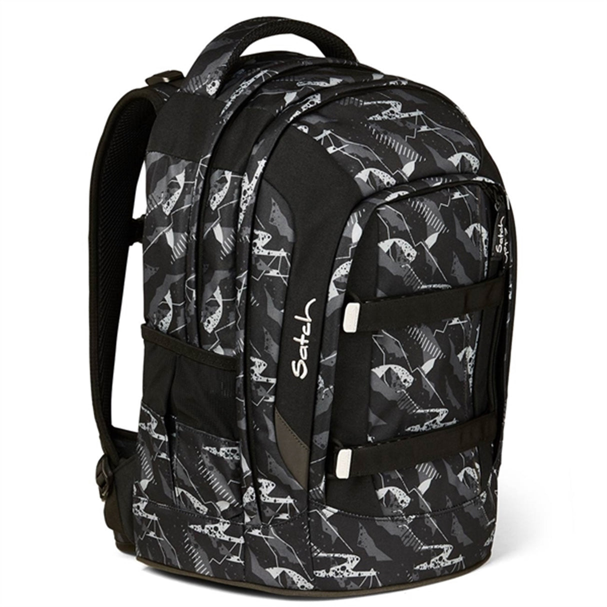 Satch Pack Skoletaske Mountain Grid