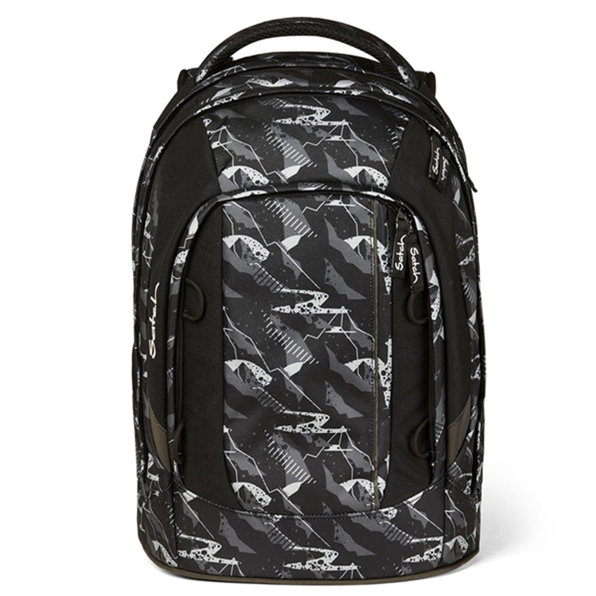 Satch Pack Skoletaske Mountain Grid