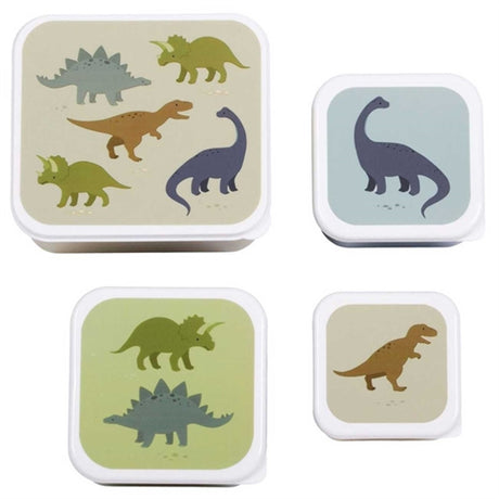 A Little Lovely Company Madkasse og Snackbox Dino