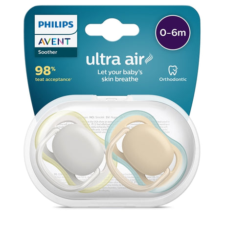 Philips Avent Ultra Air Sutter 0-6 mdr 2-pak 2