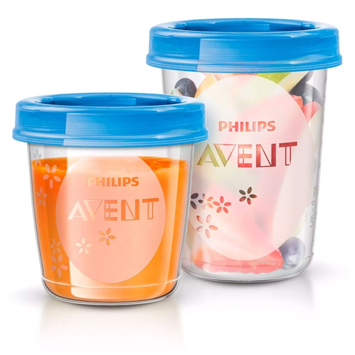 Philips Avent Kopper Til Opbevaring Af Mad - Sæt 2