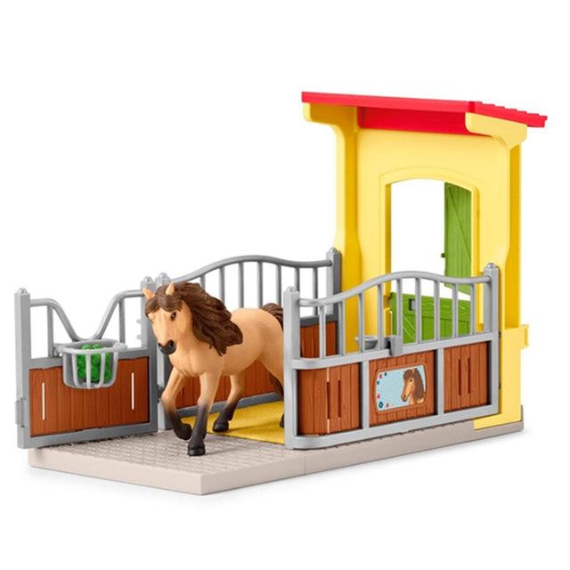 schleich® Farm World Islandsk Pony Hingst m. Boks