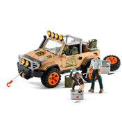 schleich® Wild Life 4x4 Køretøj med Håndsving