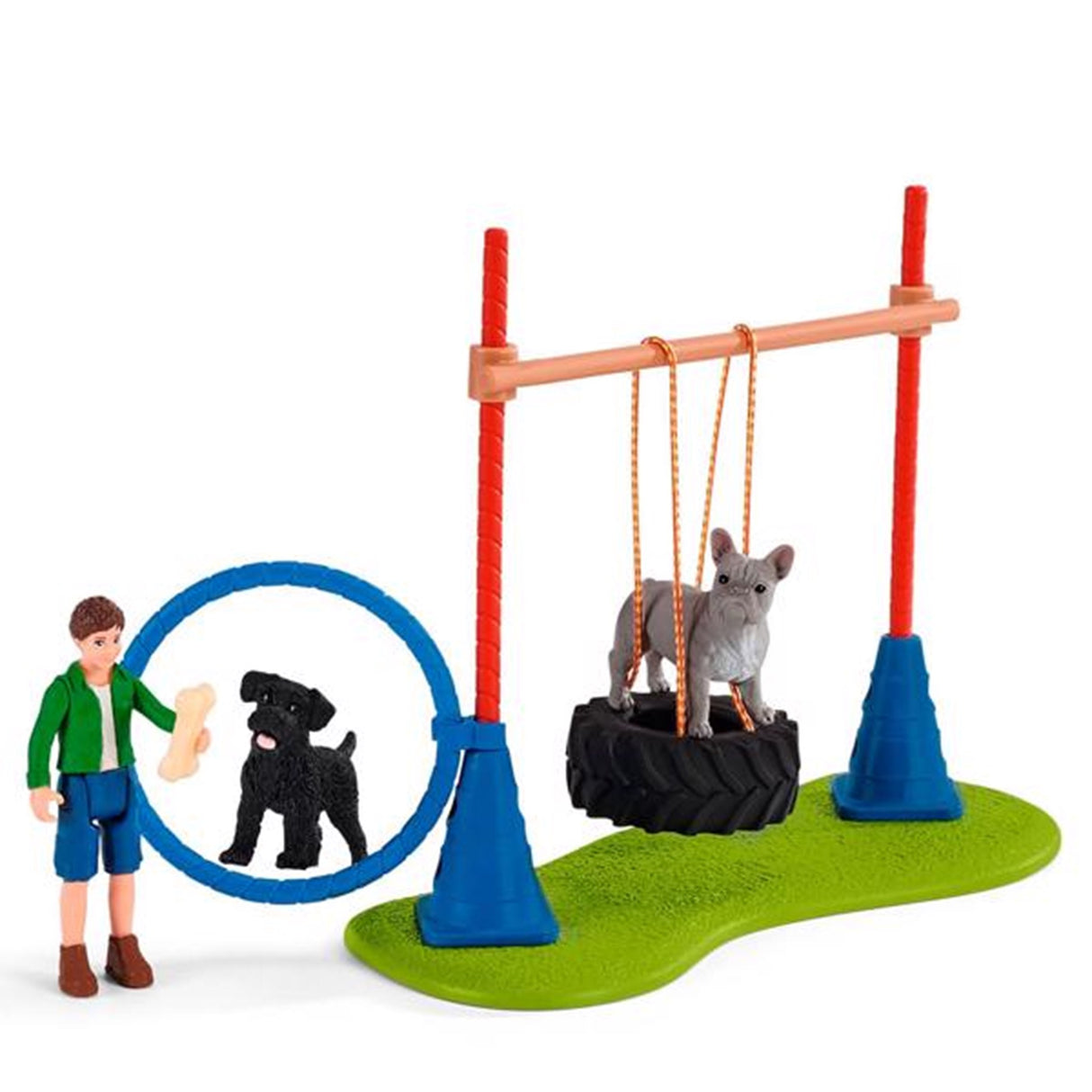 schleich® Farm World Forhindringsbane til Hundehvalpe