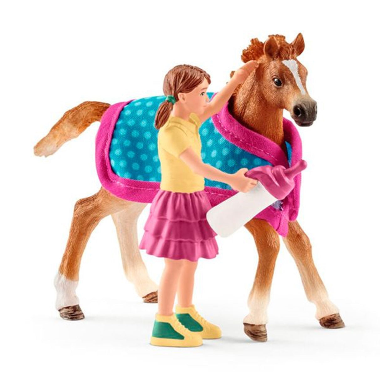 schleich® Horse Club Føl med Tæppe