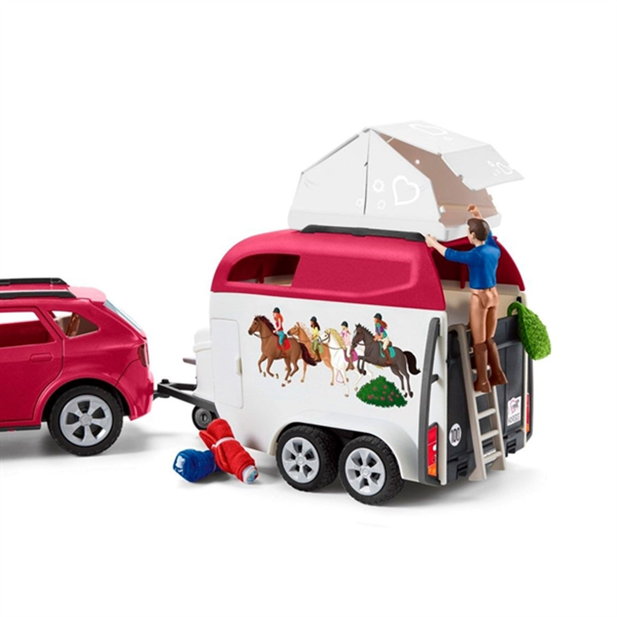 schleich® Horse Club Bileventyr og Trailer 2