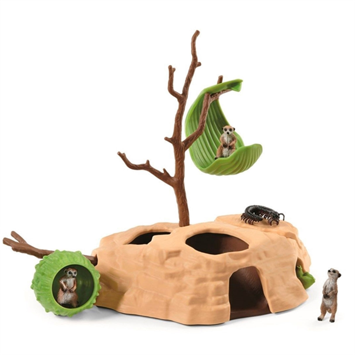 schleich® Wild Life Surikat Bakke