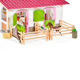 schleich® Horse Club Ridecenter med Rytter og Heste