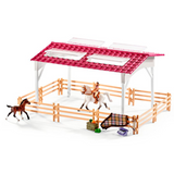 schleich® Horse Club Ridecenter med Rytter og Heste