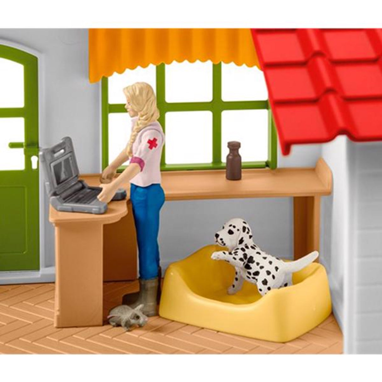 schleich® Farm World Dyrlæge med Kæledyr