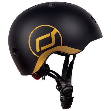 Scoot and Ride Highway Cykelhjelm Black/Gold