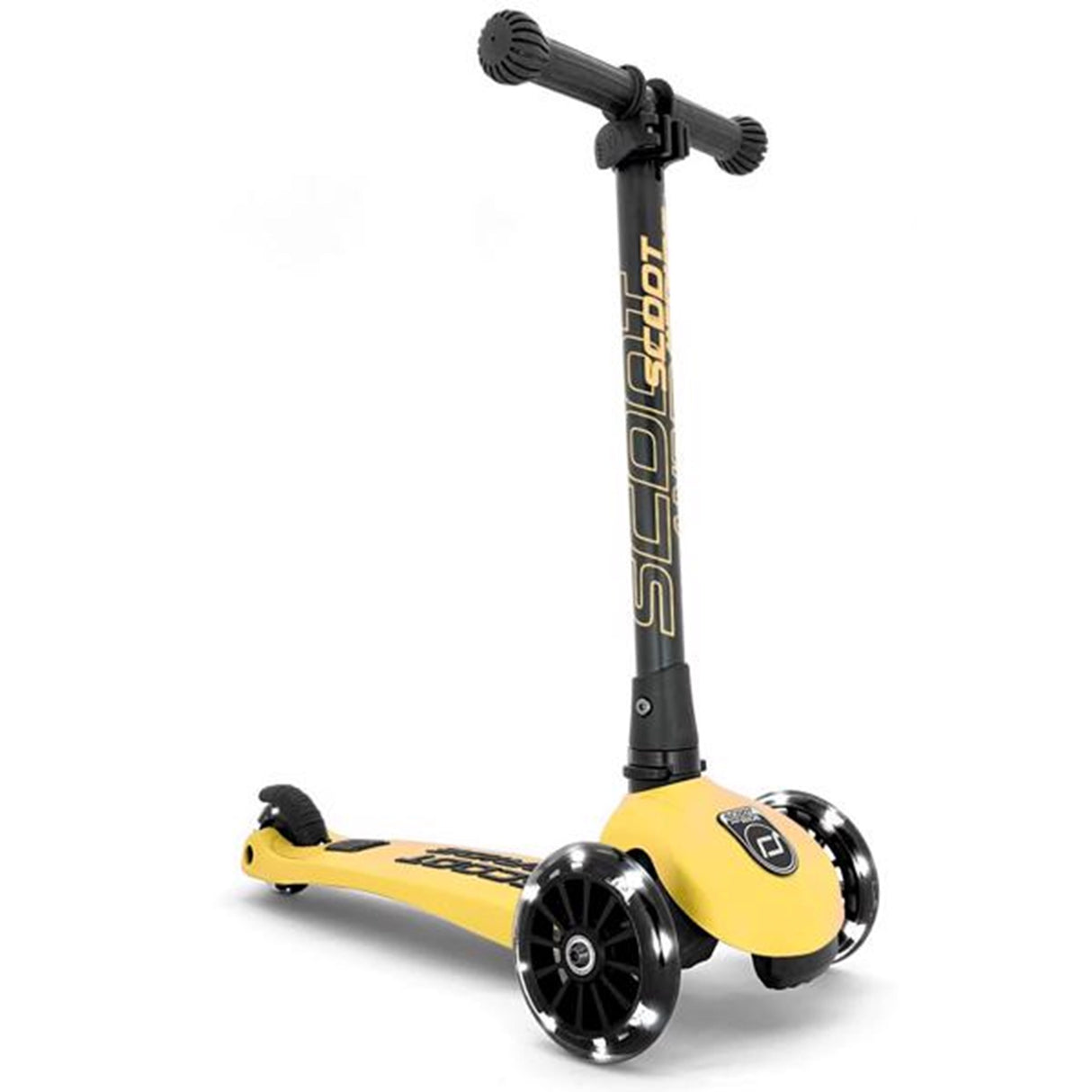 Scoot and Ride Highway Kick 3 LED Lemon