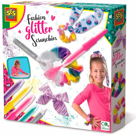 SES Creative Fashion Glitter - Dekorer Dine Egne Scrunchies