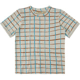 Soft Gallery Gardenia Check Jaden T-shirt