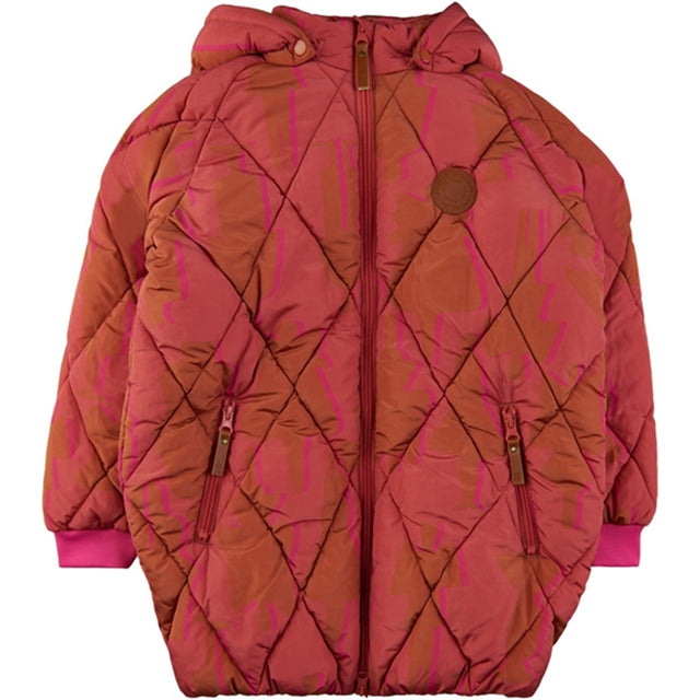 Soft Gallery Mineral Red Ettie Puffer Jakke