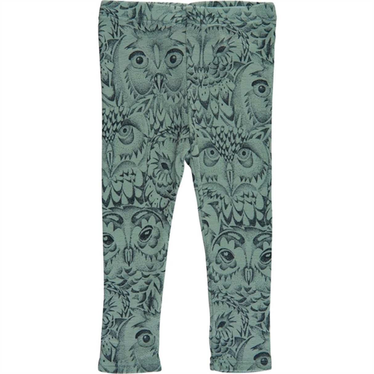 Soft Gallery Iceberg Green Paula Owl Uld Leggings