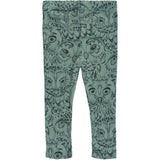 Soft Gallery Iceberg Green Paula Owl Uld Leggings 2