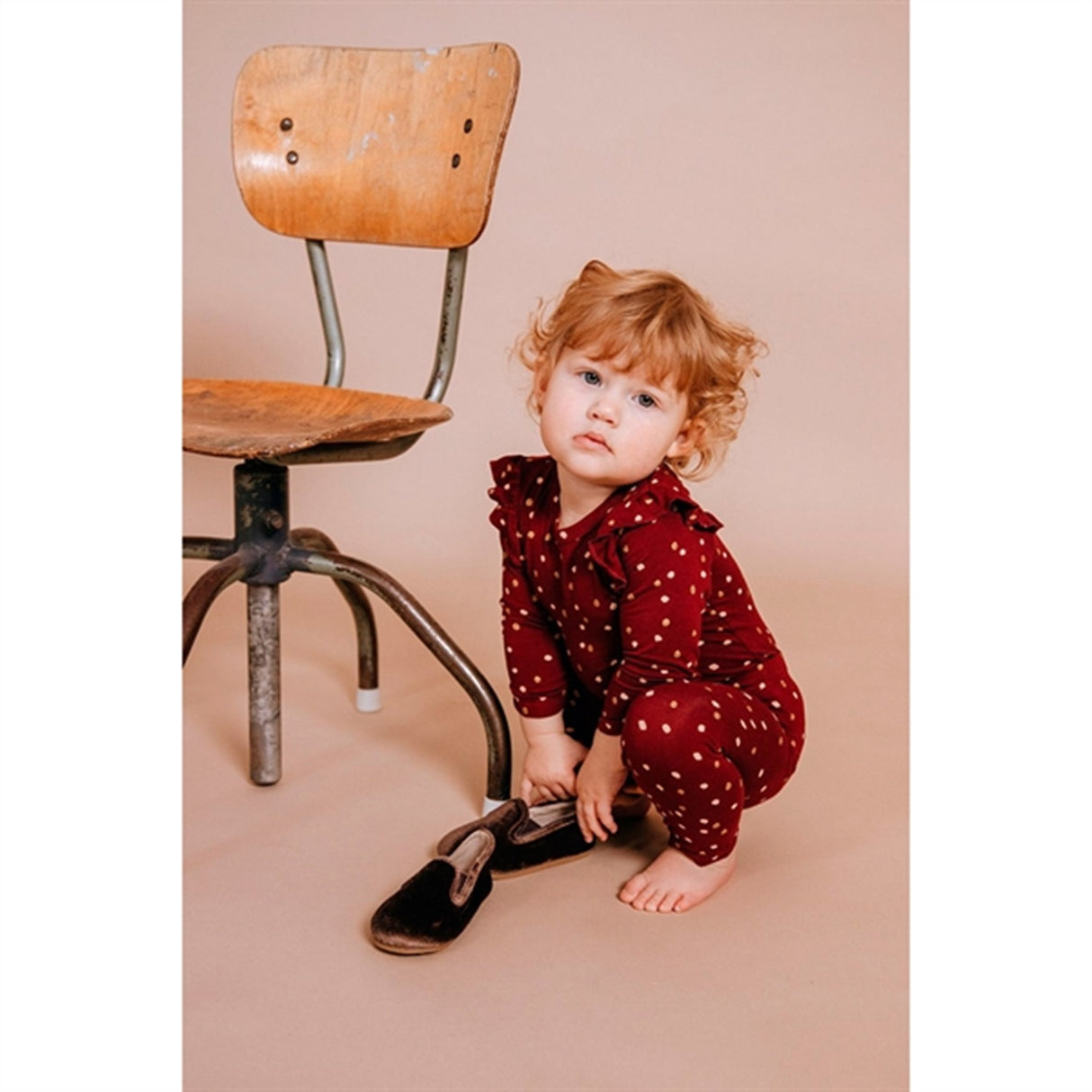 Soft Gallery Cabernet Baby Paula X-mas Leggings 4