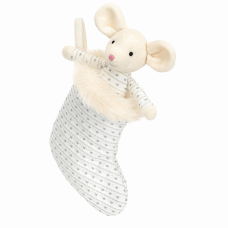 Jellycat Shimmer Julesok Mus 20 cm