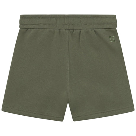 Les Deux Kids Olive Night/Ivory Lens Sweatshorts 2