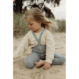 Silly Silas Footless Tights Marshmallow Sky