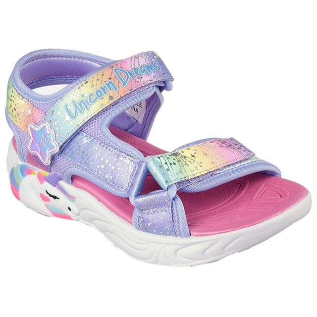 Skechers Unicorn Dreams Sandaler Blue Multi