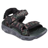 Skechers S-Lights Hypno-Splash Sneakers Sun Breaks Black Olive